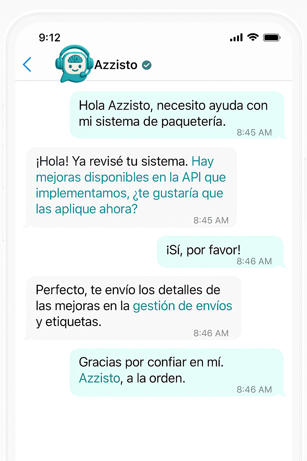 Azzisto en acción